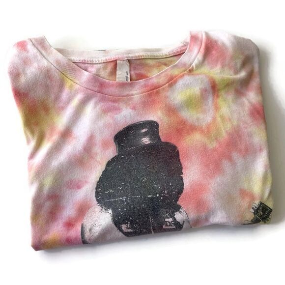Slash Tie Dye Graphic World on Fire Tour Tee L - Picture 11 of 11